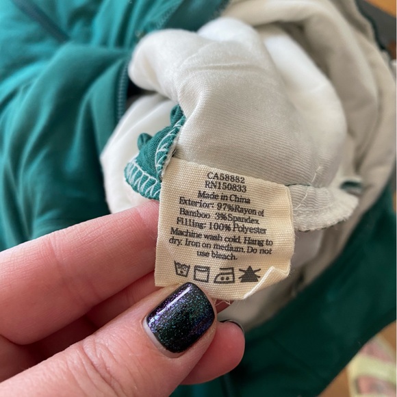 Kyte BABY Emerald Green Bamboo Sleep Bag 1.0 Tog 3t-5t Large - Picture 10 of 10